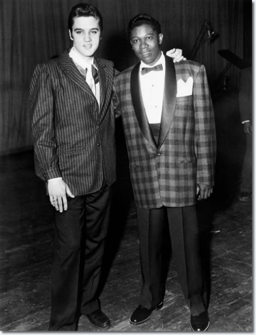 The Nifty Fifties — Elvis Presley And B.B. King Backstage, December 7,...