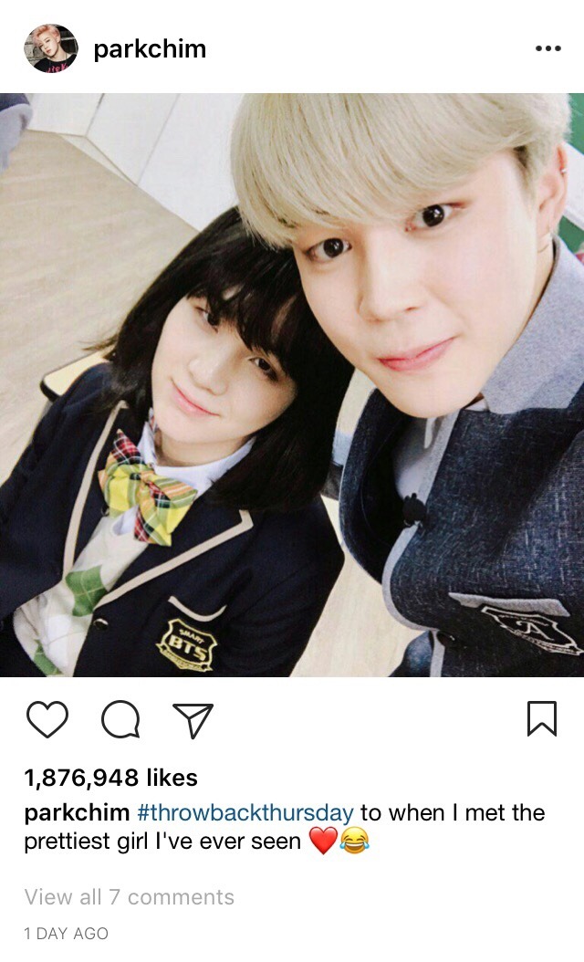 BTS & SEVENTEEN, [Requested] BTS on Instagram: Yoonmin Enjoy!