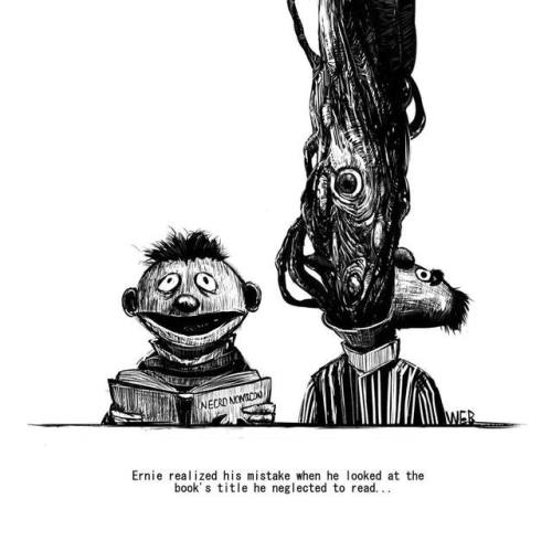 backfromrlyeh:Ernie’s mistake by Will Burke