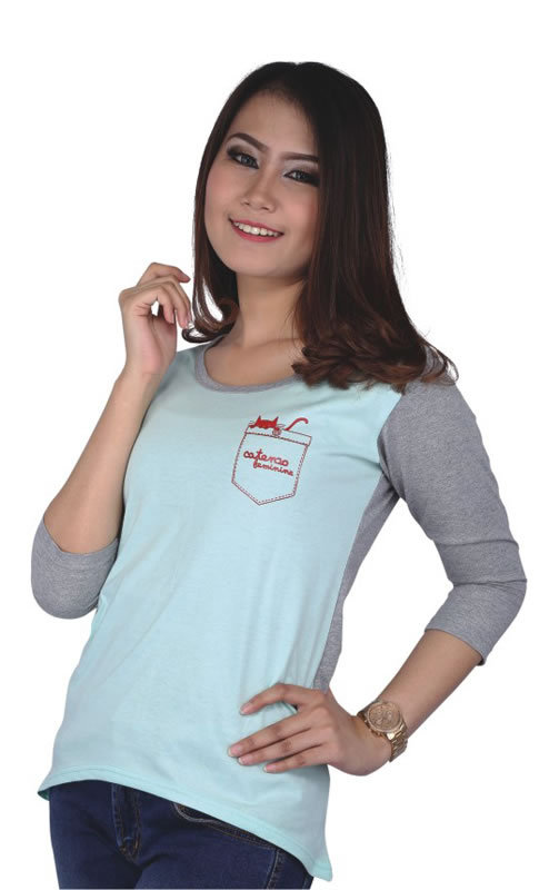 Kaos Indonesia  com  Baju  wanita  CPS 510 adalah baju  