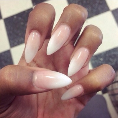 Beige And White Ombre Nails Nail And Manicure Trends Ombre nails are trending on instagram, with over 2.3 million posts shared on the social media what started out as pink ombre nails—which are essentially french tips with a blurred line between the. beige and white ombre nails nail and