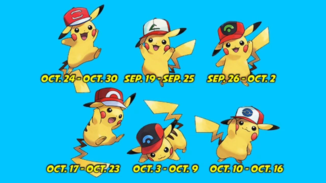 Here Are The Days To Enter Your Ashs Pikachu