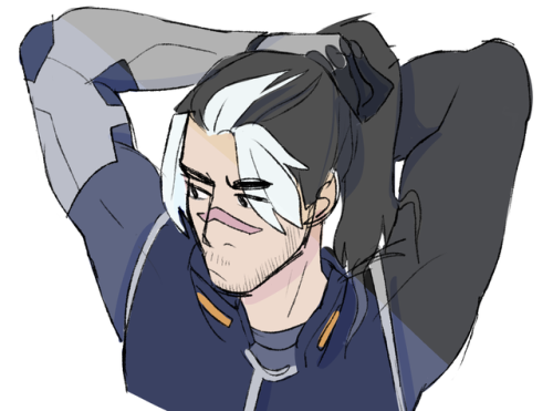 Unbreakable I Love Shiro With Long Hair Give Me More