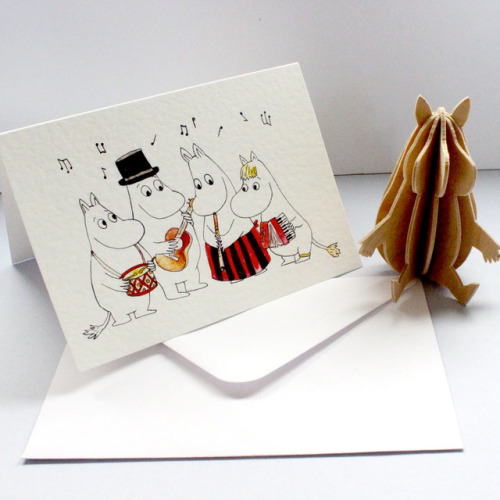 New Moomin inspired quote pin badges and cards. Designed and...