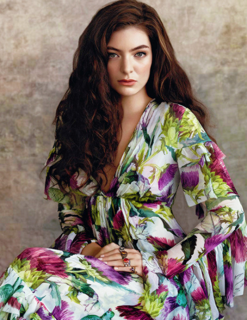 breathtakingqueens:Lorde photographed for Vogue Australia (July...