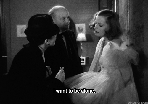 grand hotel greta garbo 1930s old hollywood film my gif