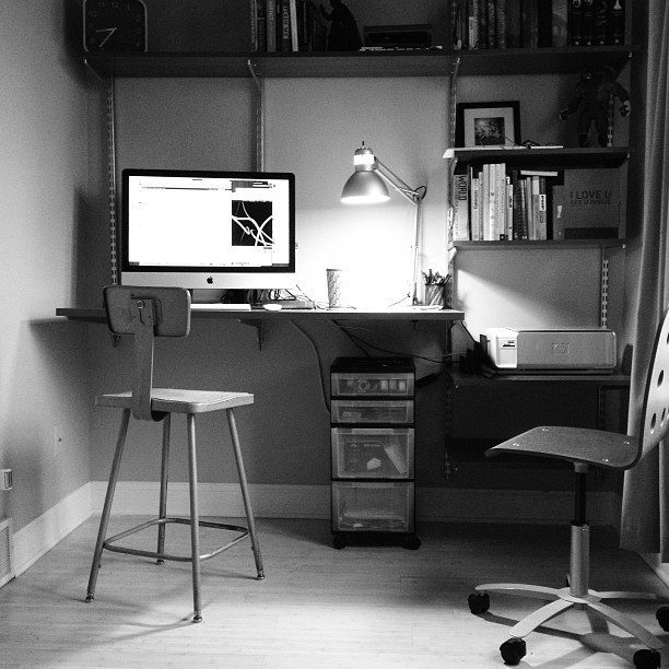 Minimal Desks Simple Workspaces Interior Design Randy Hammons