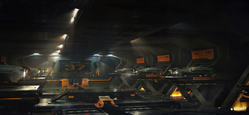 this-is-cool:The superb science fiction themed concept artworks...