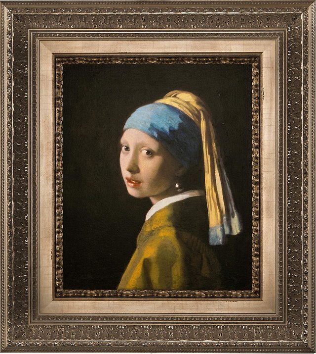 Pretty Stuff — Baroque Art The Girl With The Pearl Earring 8833