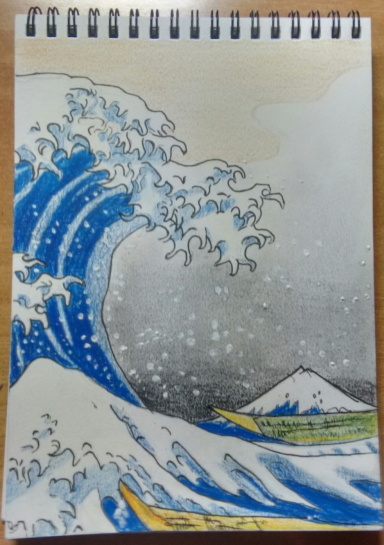 Art and Science — The Great Wave Off Kanagawa. Also known as the...