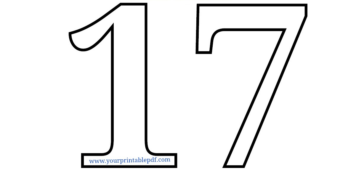 Счастливое число 17. Цифра 17. Цифра 17 черно белая. Цифра 17 макет. Цифра 17 красивая.