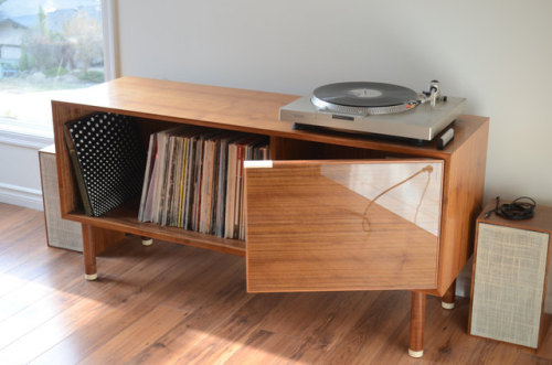 Mid Century Modern Record Player Console Tumblr