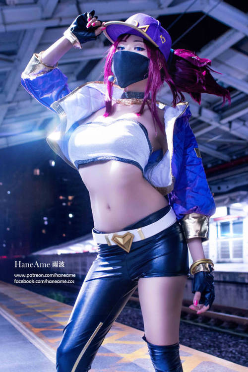 blablabladg:Hane Ame as Akali (League of Legends)