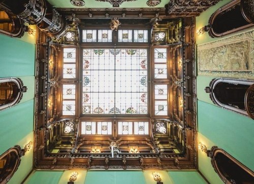 steampunktendencies:Peles Castle interior, built between 1873...