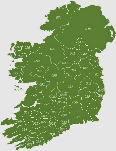 Map Of Irish Landline Area Codes MORE What Is Maps On The Web   Tumblr Ns7wylavBg1rasnq9o1 500 