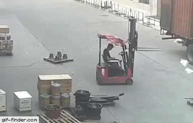 forklift accident photos