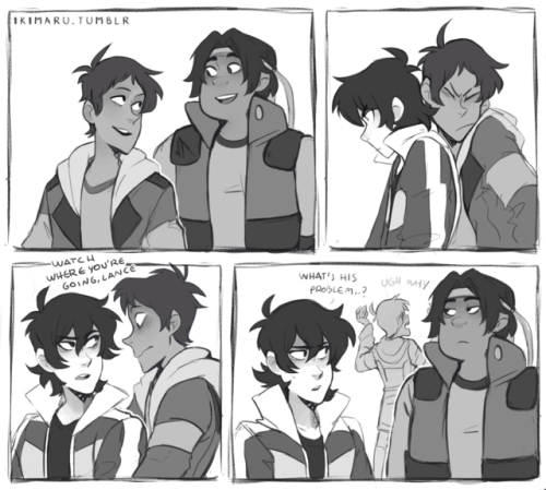 ikimaru:in which Lance realizes he might have a crush on Keith...