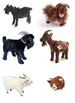 goat plushies