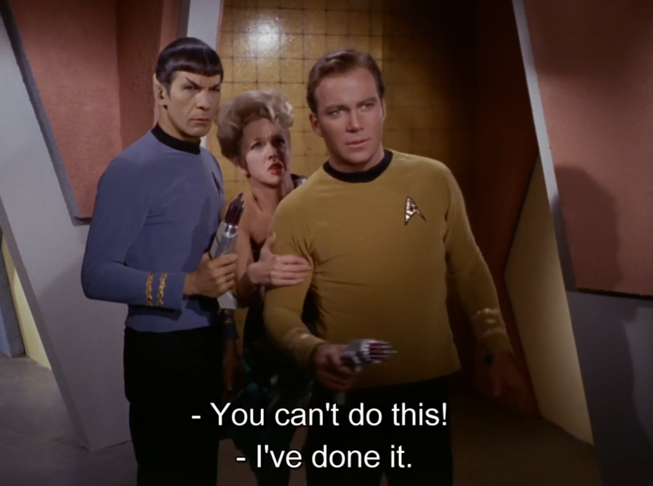 star trek tos out of context