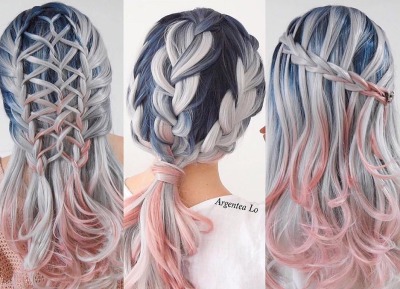 Pastel Blue Hair Tumblr Posts Tumbral Com