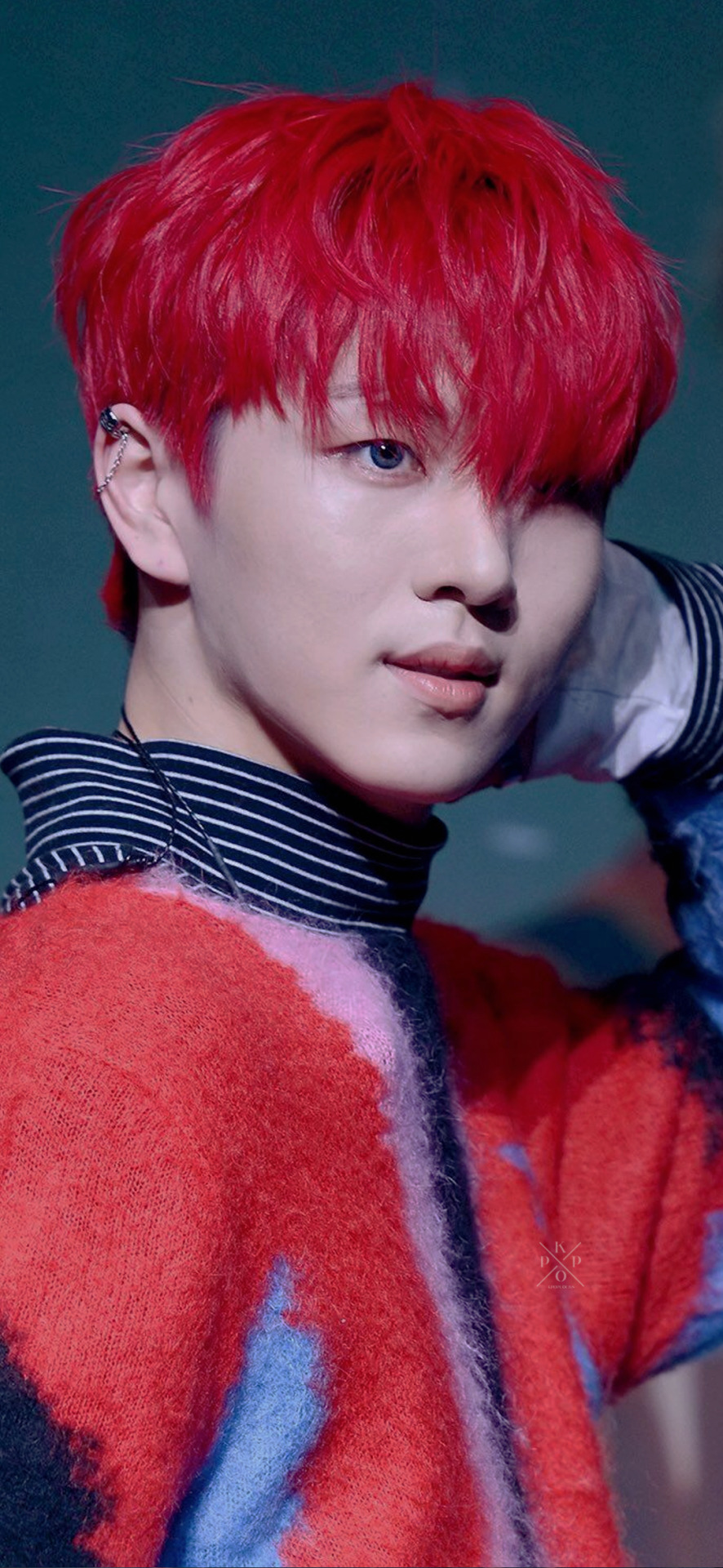 yuta with red hair | Tumblr