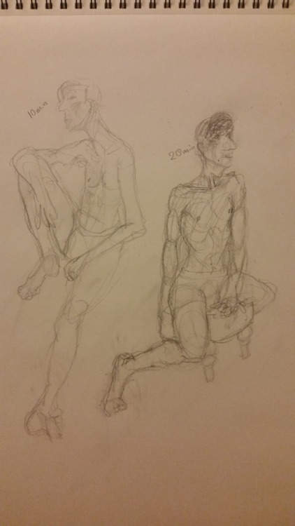 life drawing of a friend