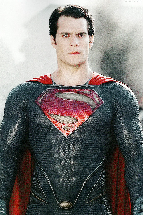 Cavill Cavalry — amancanfly: Henry Cavill as Superman in Zack...