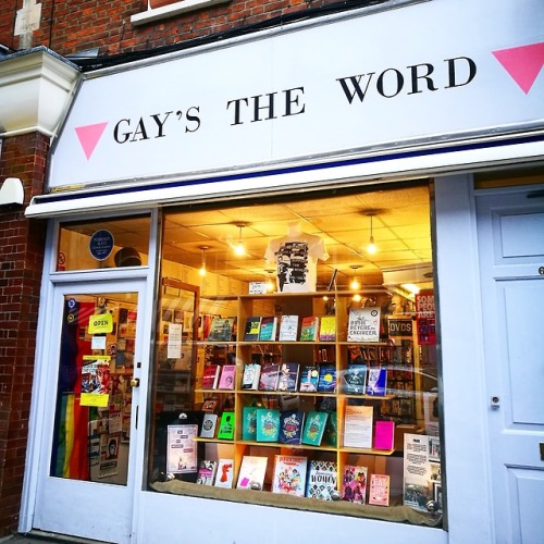 radically-female:Finally visited ‘Gay’s The Word’...