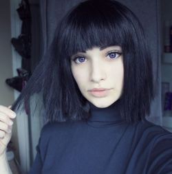 Short Violet Hair Tumblr