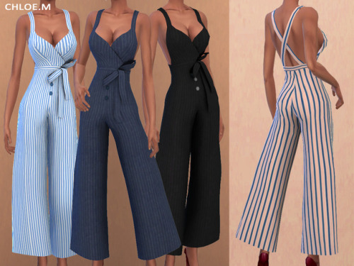 chloem-sims4:Jumpsuit with bowknot Created for: The Sims 4 7...