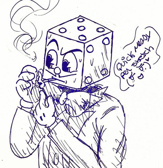 cuphead king dice | Tumblr