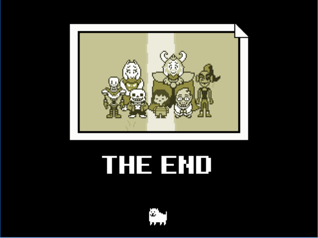 undertale perfect pacifist