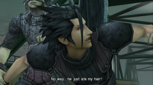 neoparzival829:My favorite line from Crisis Core: Final Fantasy...