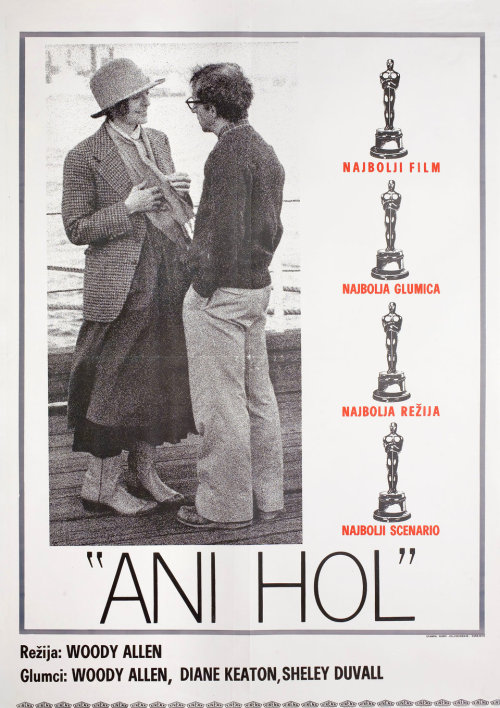 mubiblog:Woody Allen’s Annie Hall Yugoslav poster