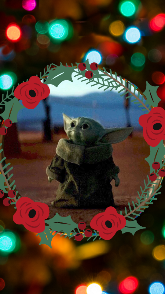 Get Inspired For Cute Baby Yoda Christmas Wallpaper wallpaper