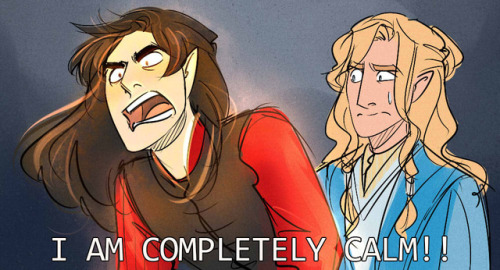 gdcee:Fëanor and a somewhat perturbed Finarfin