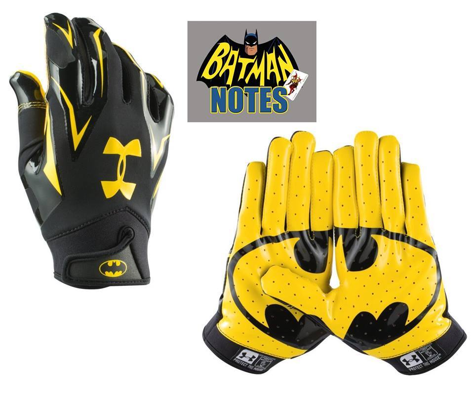 under armour f4 super hero football gloves