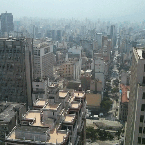 Animated Traffic in São Paulo.
