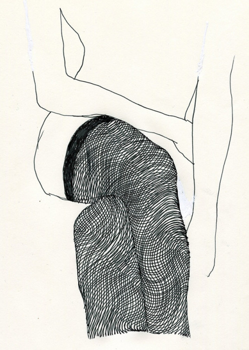 sebjartworks:Legz #3 18,5 x 25 cm / © seb jarnot...