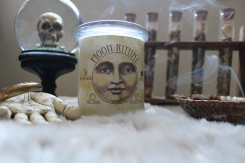 Moon ritual candle by HighVibrationaLiving - witch||craft