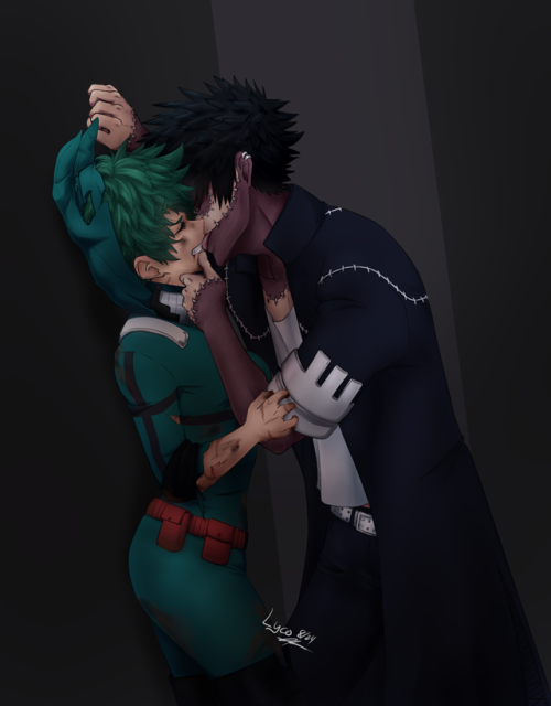 insanemarshmallow:Commission by @equal-shippingof Dabi and...