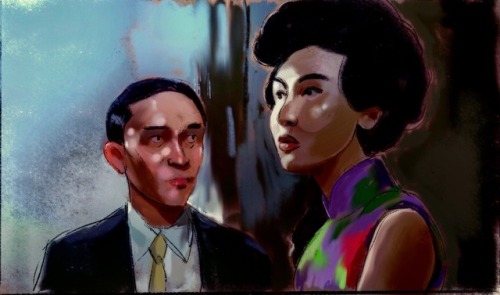 iPad film studies from “In the Mood for Love”