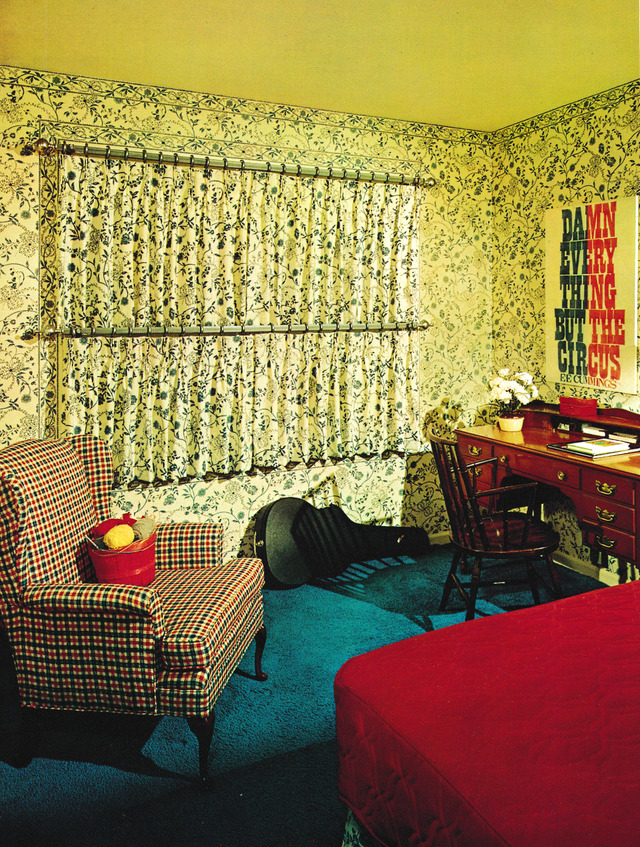 Bedroom Decor, 1972 - The Giki Tiki