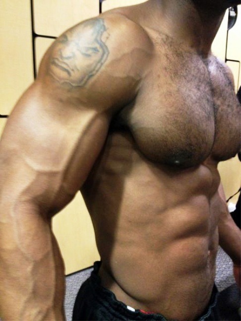 Hairy Muscle Pecs