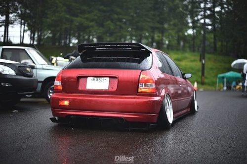 radracerblog:Honda Civic EK Hatchback@dillest