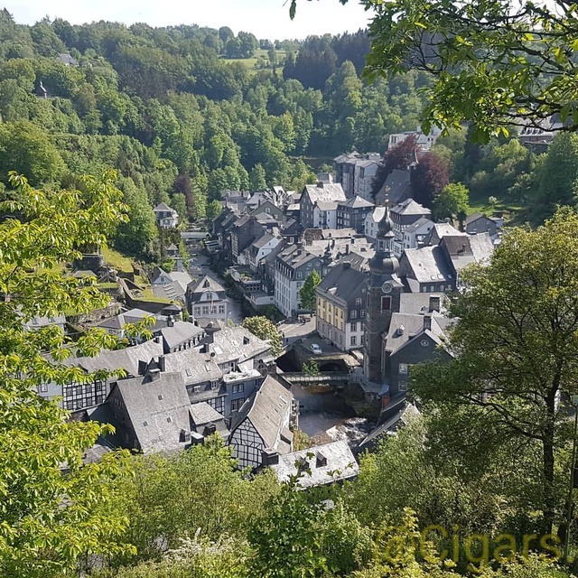 Cigars & Lifestyle — Stunning view from “Haller” ruine in #Monschau!...