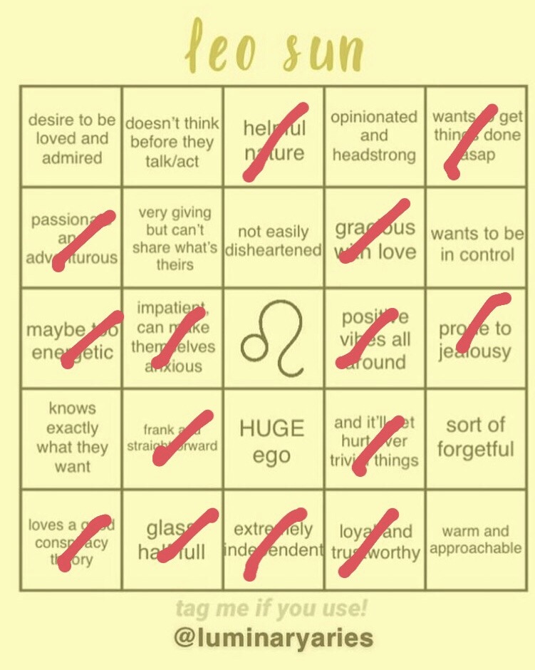 Virgo moon bingo today