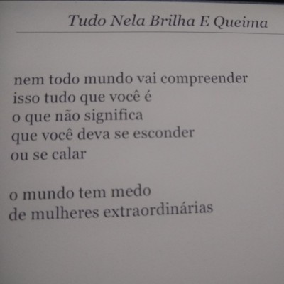 Leia online PDF de 'Jamais peço desculpas por me derramar ...