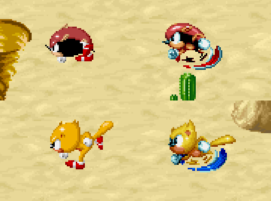 Sonic Mania Plus Full Mighty And Ray Sprite Sheet By Winstontheechidna ...