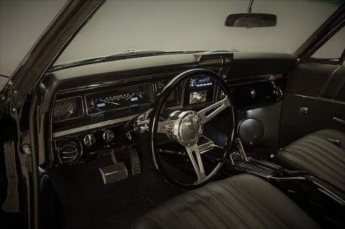 rebelsmachine:1968 Chevrolet Impala SS - Black on Black...